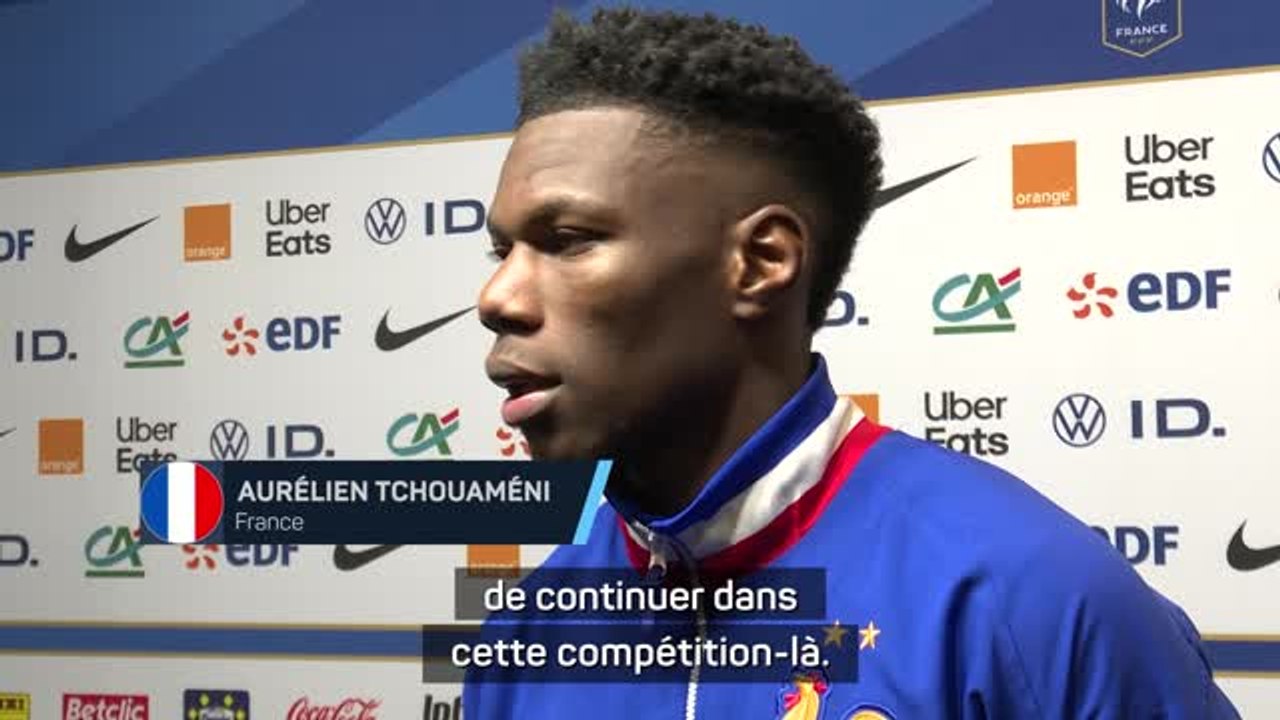 Bleus - Tchouaméni : “On aura un esprit revanchard contre l’Espagne”