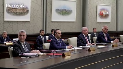 Cumhurbaşkanlığı Kabinesi, Cumhurbaşkanı Erdoğan başkanlığında Beştepe'de toplandı