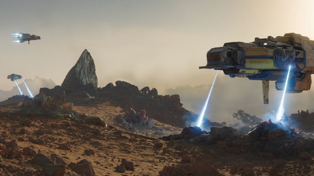 Spacecraft: Erstes Gameplay aus der Pre-Alpha zeigt nahtlosen Eintritt in die Planetenatmosphäre