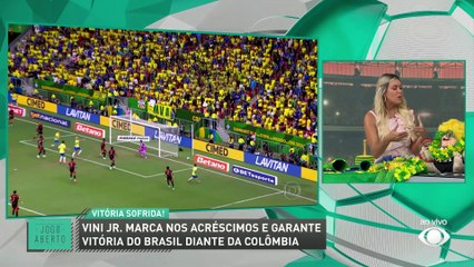 “Roteiro inesperado”, diz Renata Fan sobre virada do Brasil sobre a Colômbia pelas Eliminatórias