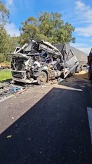 Acidente grave deixa uma pessoa feriada no Contorno Sul