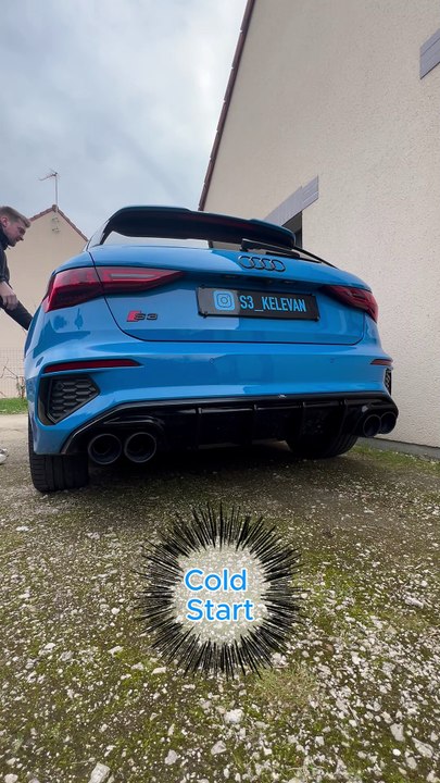 Cold start Audi S3 8Y ligne Ragazzon