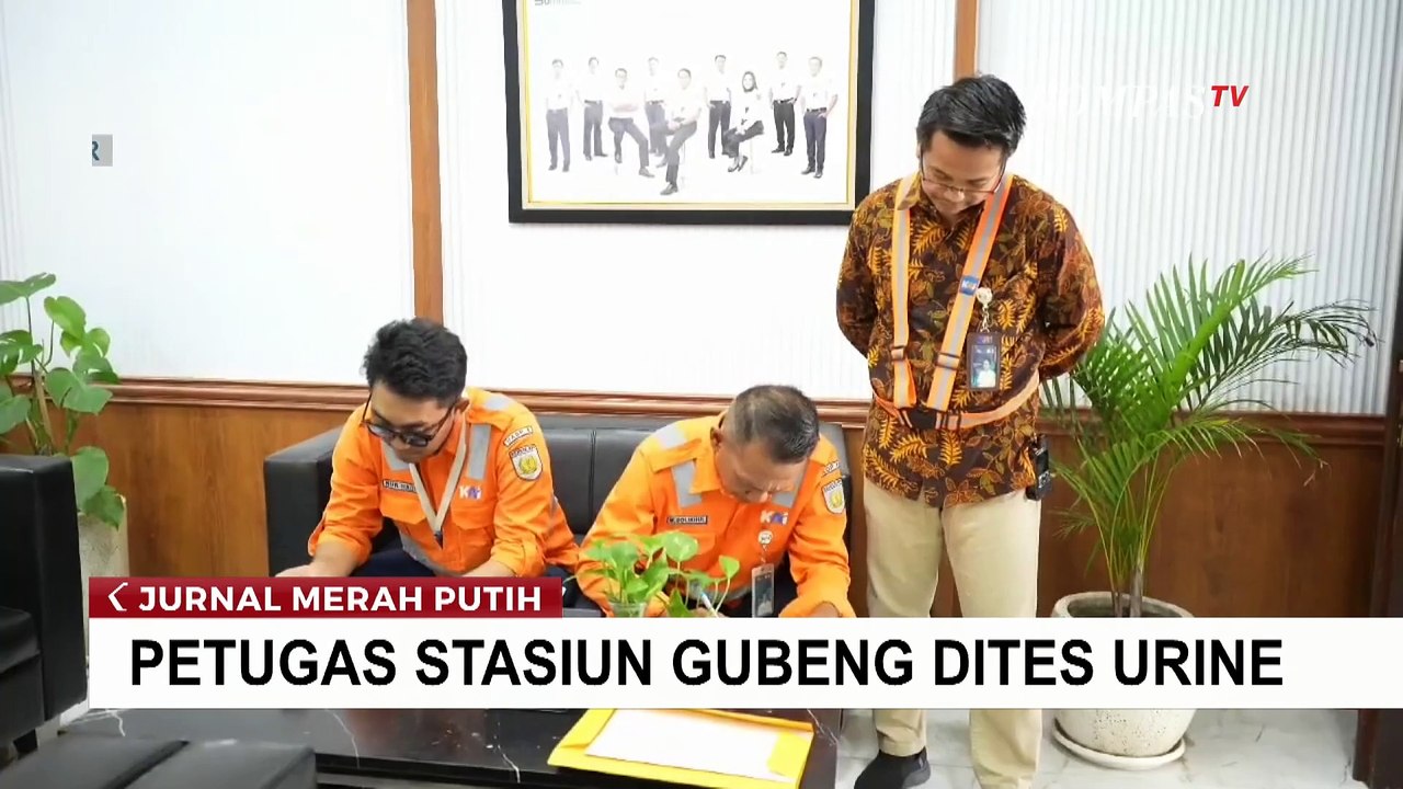 Pastikan Pelayanan Mudik Lebaran  Maksimal, Petugas Stasiun Gubeng Dites Urine