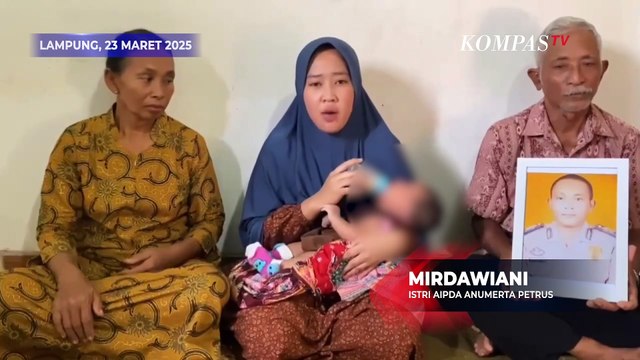 Kasus Penembakan Polisi di Lampung, Istri Aipda Anumerta Petrus Minta Sidang Militer Terbuka