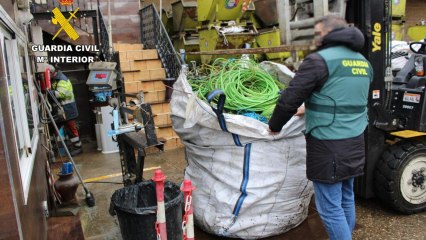Operación Plácaro en Ávila y Valladolid