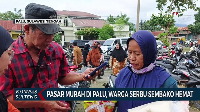 Pasar Murah di Palu, Warga Serbu Sembako Hemat