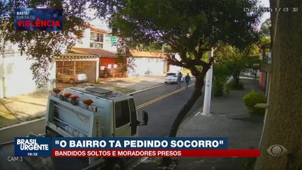 "Bairro está pedindo socorro", relata morador de SP