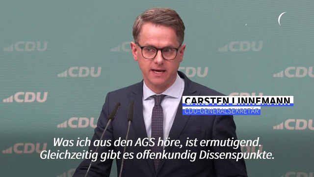 CDU lässt sich in Koalitionsverhandlungen nicht unter Druck setzen