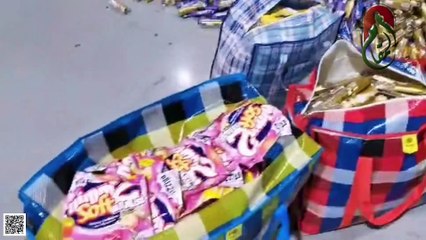 مفتشية الأقسام للجمارك بوهران ميناء / ضبط  بضائع متنوعة ذات طابع تجاري محملة على متن سيارة لأحد المسافرين