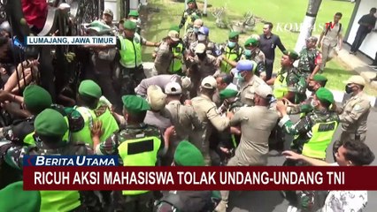 [FULL] Ricuh! Deretan Aksi Demo Mahasiswa & Masyarakat Sipil di Ragam Daerah Tolak UU TNI