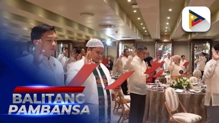 PBBM leads oathtaking of newly appointed BTA members