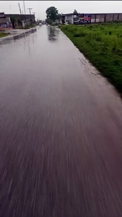 Raining and beautiful way