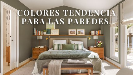 Colores tendencia para las paredes