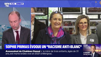 La porte-parole du gouvernement Sophie Primas évoque l'existence d'un "racisme anti-blanc"