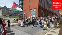 Students Protest Arrest, Attempted Deportation Of Georgetown University Scholar Badar Khan Suri