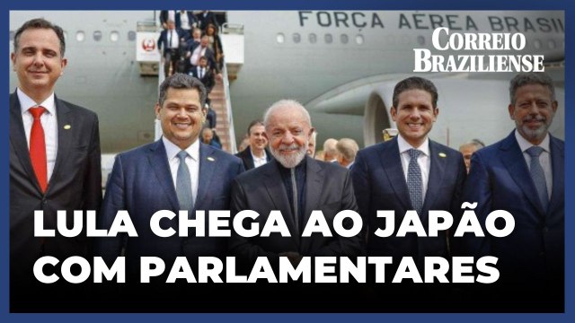 Lula chega ao Japão com comitiva brasileira para fortalecer relações comerciais