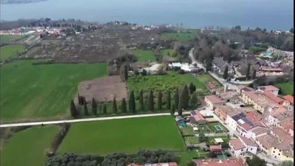 Castelnuovo, il video dell'area dove sorgerà un lago di cemento poco distante da Gardaland