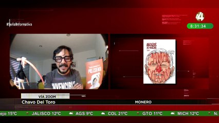 Chavo Del Toro habla sobre el libro Todos los Hombres de la Presidenta