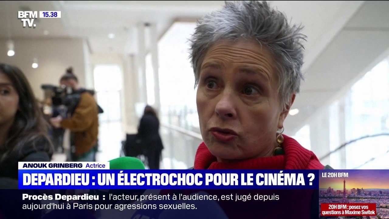 "On sait très bien que depuis tant d'années il a agressé des femmes": Anouk Grinberg soutient les victimes présumées lors du procès de Gérard Depardieu