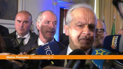 Piantedosi "Accordo col Veneto per aumentare telecamere sulle strade"