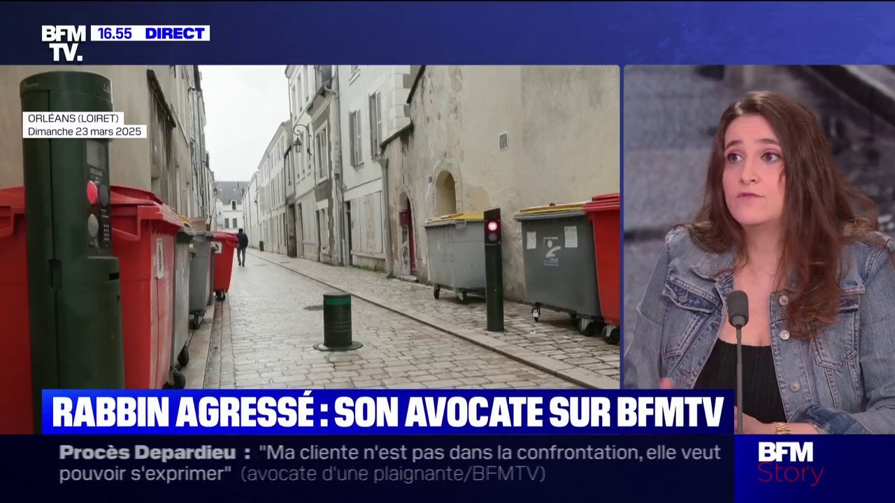 "Un juif ne se laisse pas faire": l'avocate du rabbin agressé à Orléans, Arié Engelberg, raconte son agression