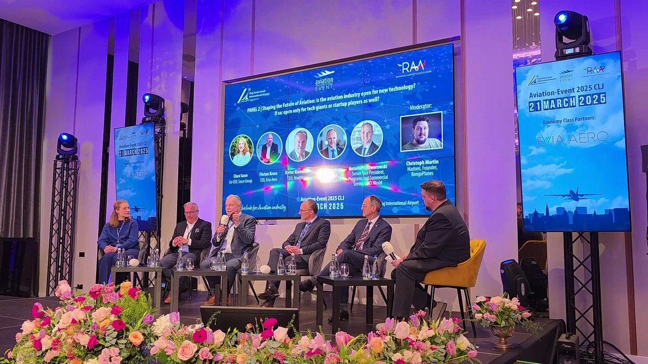 Spannende Themen der Luftfahrtbranche auf dem Aviation-Event in Cluj
