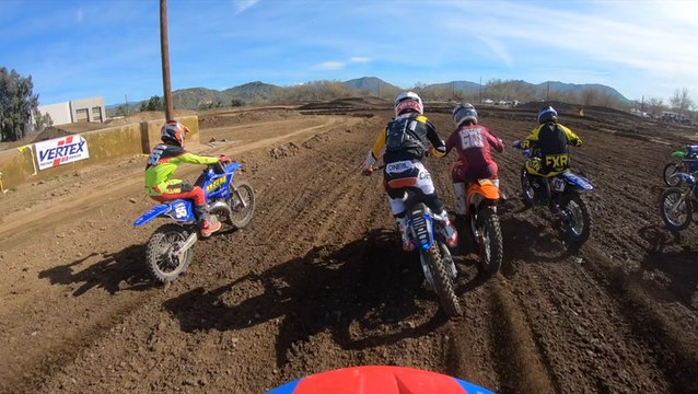 Hunter Yoder's Fighting First Laps at TWMXRS | GoPro Onboard