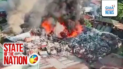 Mahigit 200 pamilya, nasunugan | SONA