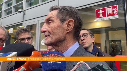 Fontana "Tensioni Lega-FI? Normale dialogo interno alla maggioranza"