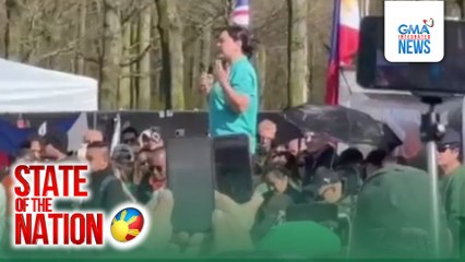 Pagbibitiw ni PBBM, panawagan ng Duterte supporters | SONA