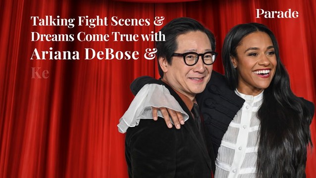 Ariana DeBose and Ke Huy Quan Talk Oscar Wins and Shooting an Action Movie (Exclusive)