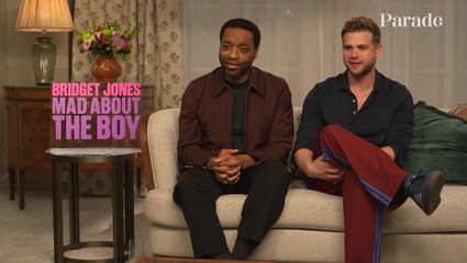 Bridget Jones: Chiwetel Ejiofor and Leo Woodall Talk Working with Renee Zellweger