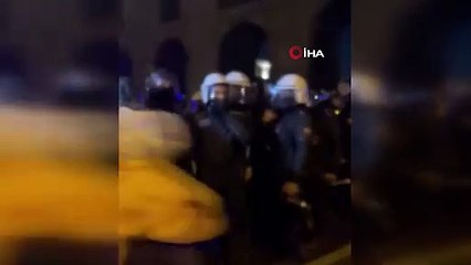 Eylemlerde "Seni emekli olduğunda bulacağım" diyerek polisi tehdit etmişti, yakalandı