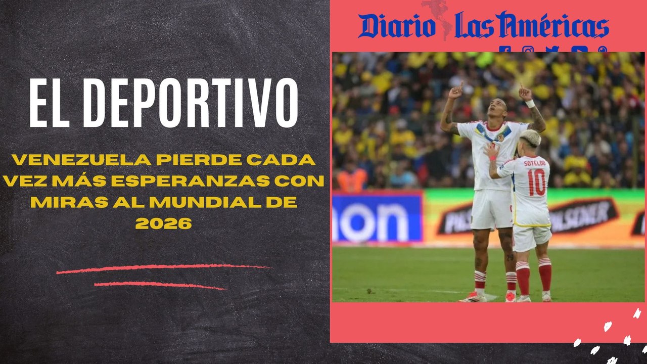 Venezuela pierde cada vez más esperanzas con miras al Mundial de 2026 | El Deportivo