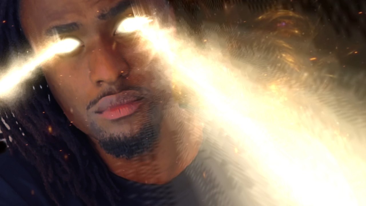 Yeux lasers mais...