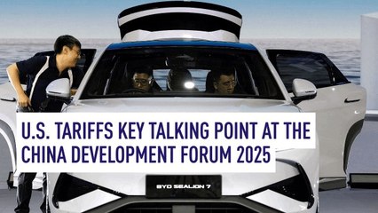 U.S. tariffs key talking point at the China Development Forum 2025