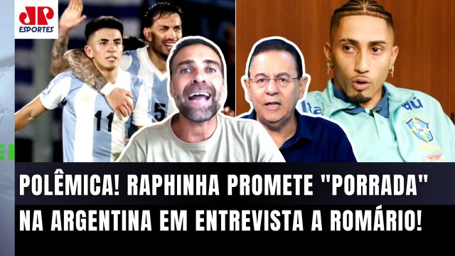 VAI DAR M&R#@??? Velho, agora o Raphinha VAI TER QUE SE GARANTIR! Ele PROVOCOU a Argentina e...