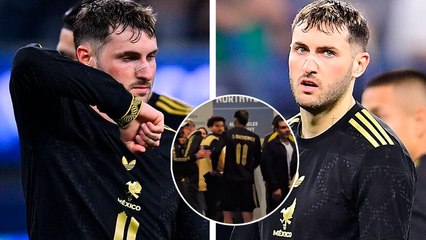 Santi Giménez sale de la victoria de la Selección Mexicana cojeando; ¿se prenden las alarmas en el AC Milan?