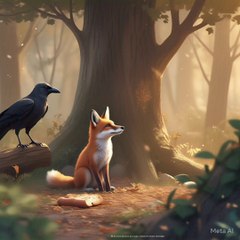 ہوشیار کوّا اور چالاک لومڑی