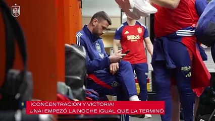 Unai y Olmo, de la concentración del tablero a la emoción del césped