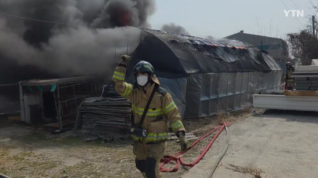 완주 비닐하우스서 불...50대 남성 숨진 채 발견 / YTN