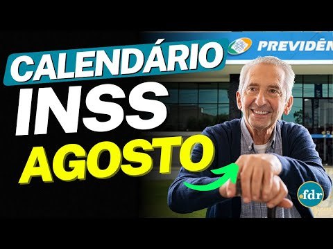 INSS CONFIRMA CALENDÁRIO DE PAGAMENTOS DOS BENEFÍCIOS DE AGOSTO: VEJA AS DATAS DOS DEPÓSITOS!