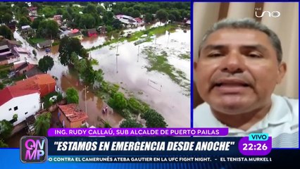 Informan que se rompió el dique de contención en Puerto Pailas