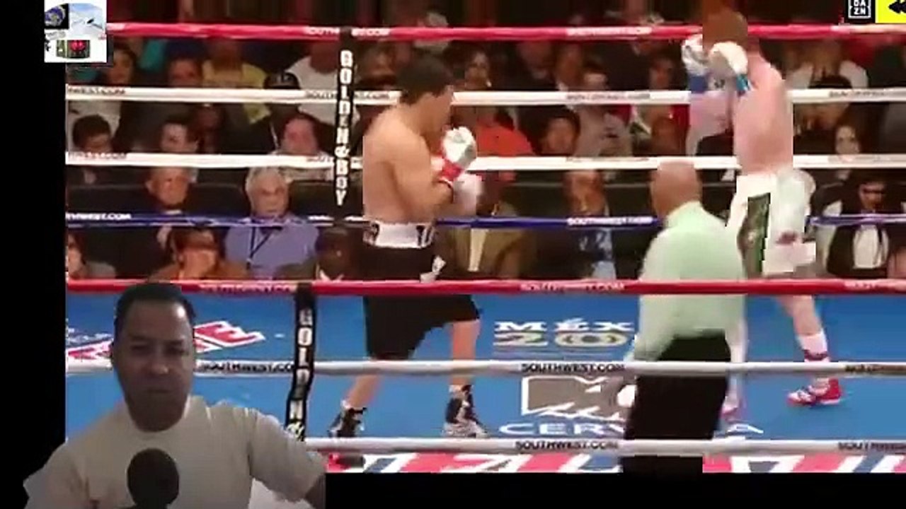 canelo era un novato pero noquea a veterano   Carlos Baldomir Argentina vs Canelo Alvarez Mexico