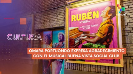 Omara Portuondo, expresa agradecimiento en Broadway CULTURA TE LO CUENTO 26-03-2025