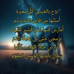 برح بالعينين كل مغيرة   ،   عنترة بن شداد العبسي
