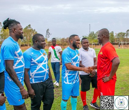 Promotion du football : D'anciennes gloires du sport roi chez le Capitaine Ibrahim Traoré