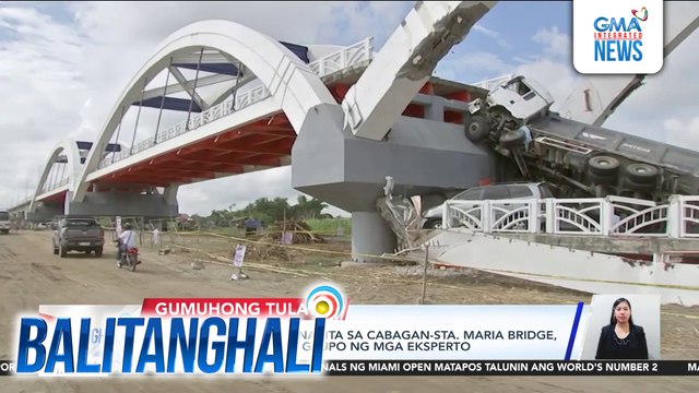 Halos 1,000 depekto, nakita sa Cabagan-Sta. Maria Bridge, base sa pag-aaral ng grupo ng mga eksperto | Balitanghali