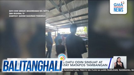 Election officer ng Datu Odin Sinsuat at kaniyang mister, patay matapos tambangan | Balitanghali