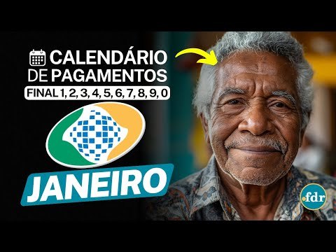 QUANDO OS BENEFÍCIOS DO INSS VÃO SER PAGOS EM JANEIRO? VEJA O CALENDÁRIO COMPLETO E O NOVO VALOR